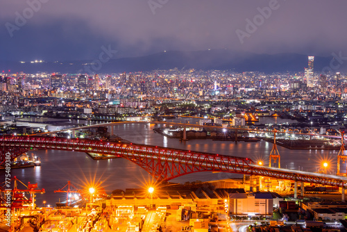 大阪咲洲庁舎コスモタワー展望台からの夜景 © butterfly0124