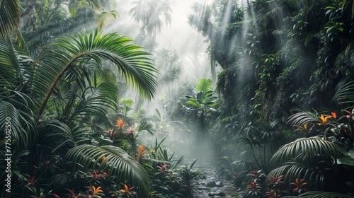 tropical rainforest, rainforest in Asia