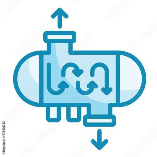 Heat Exchanger Icon