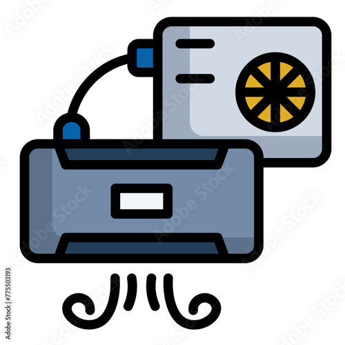 Ductless Hvac Icon