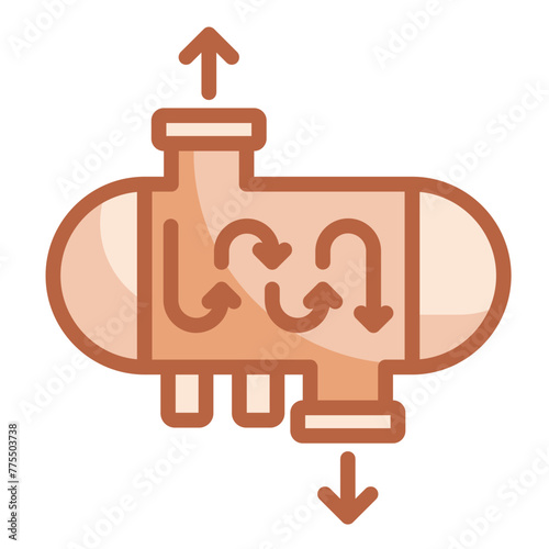 Heat Exchanger Icon