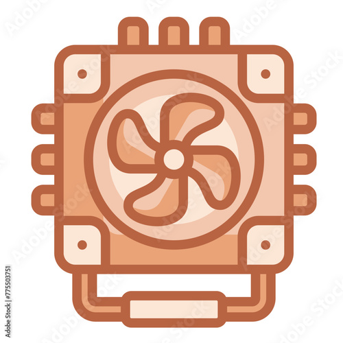 Heat Sink Icon