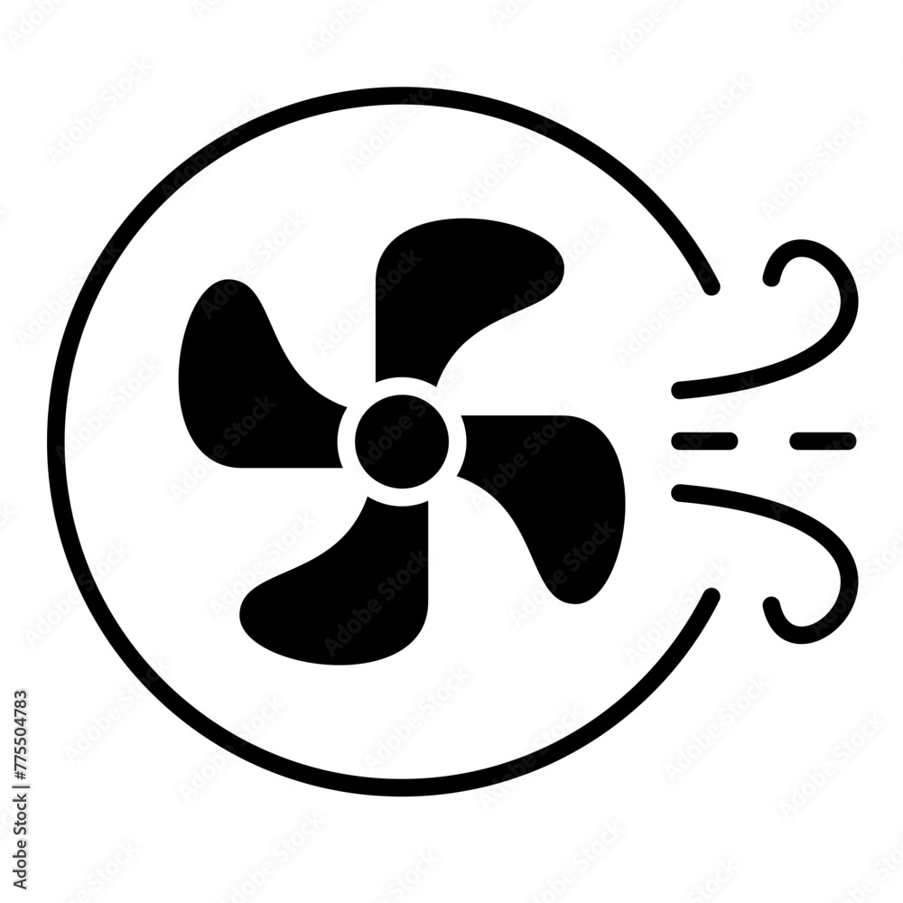Heat Recovery Ventilation Icon