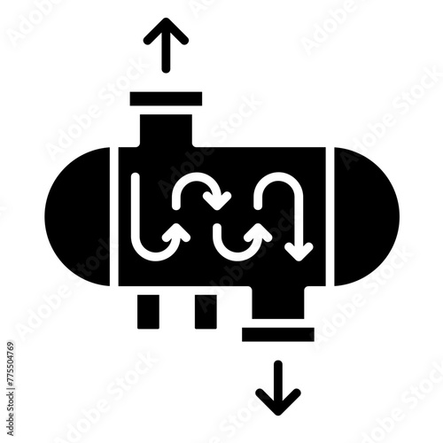 Heat Exchanger Icon