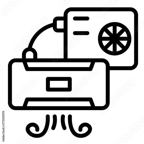Ductless Hvac Icon