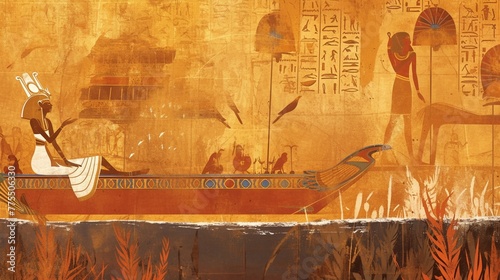 ヒエログリフのテクスチャー、エジプト文明9