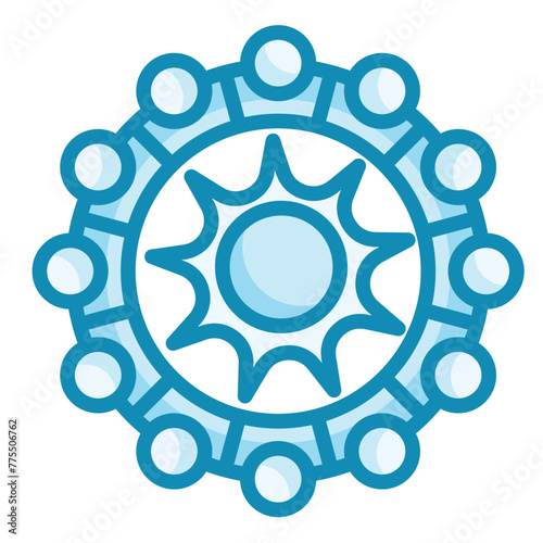 Zodiac Wheel Icon
