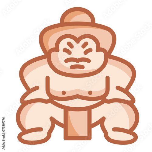 Sumo Wrestler Icon