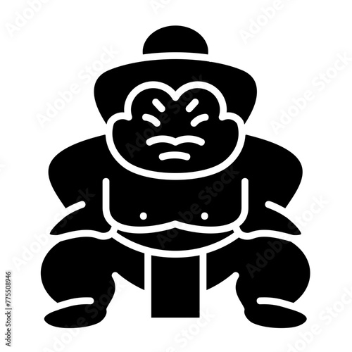 Sumo Wrestler Icon