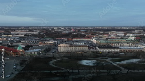 Poland cracovia krakow republica checa drone photo