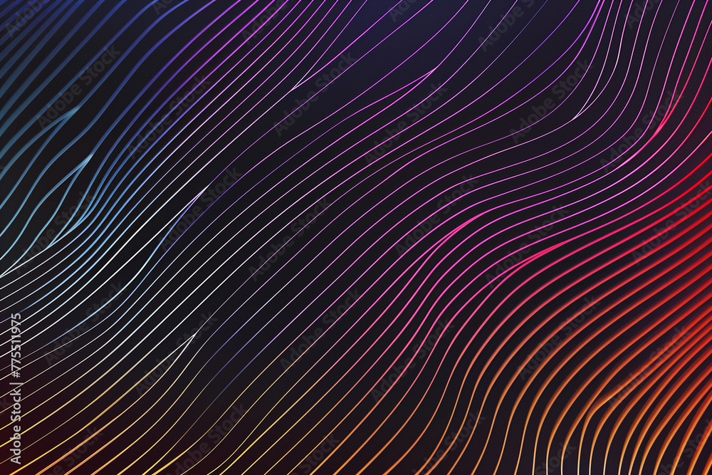 Thin, wavy lines, abstract , background Thin, wavy lines, abstract , background