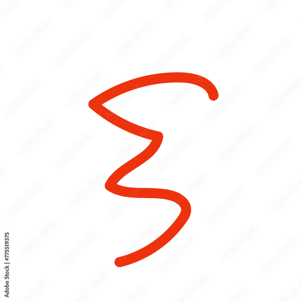 Orange abstract wavy lines vector Orange abstract wavy lines vector