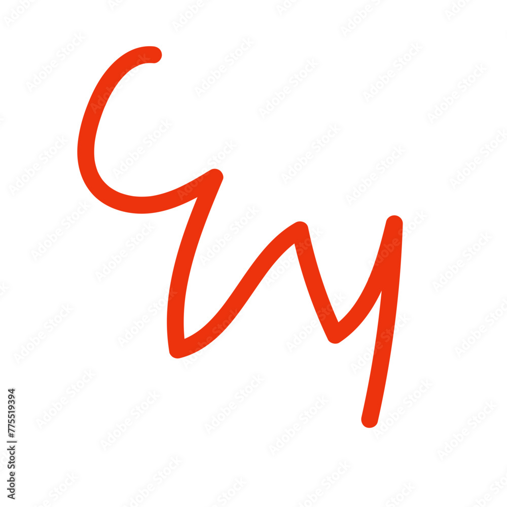 Orange abstract wavy lines vector Orange abstract wavy lines vector