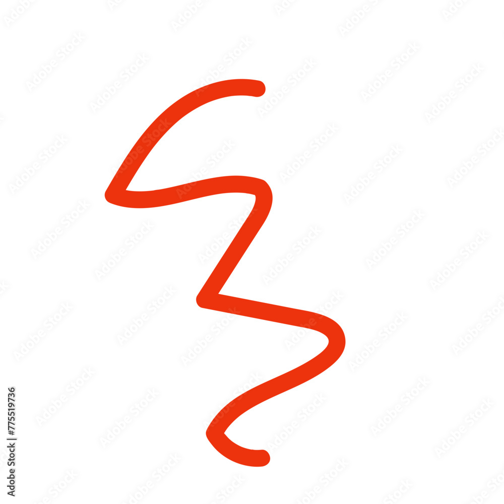 Orange abstract wavy lines vector Orange abstract wavy lines vector