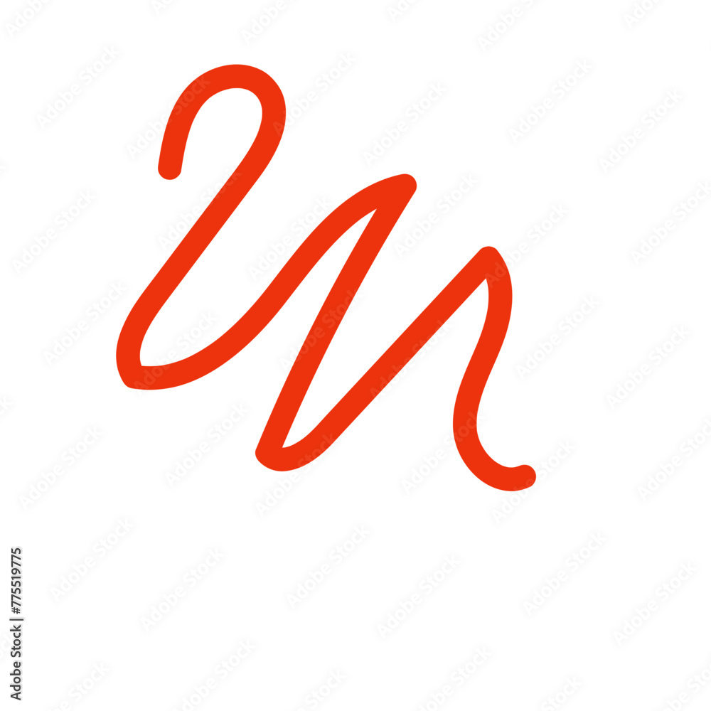 Orange abstract wavy lines vector Orange abstract wavy lines vector