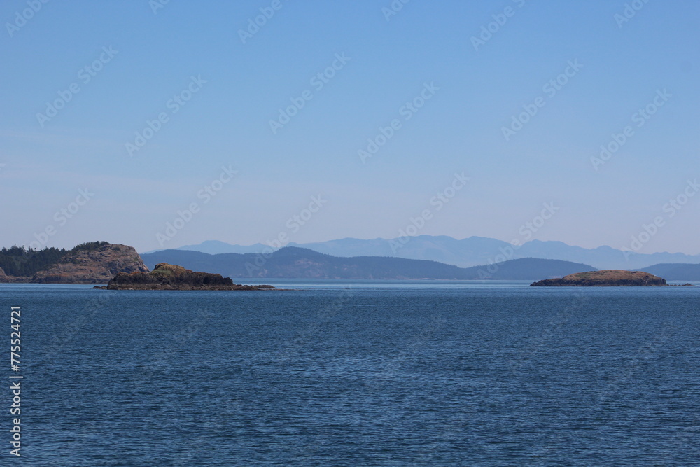 Salish Sea, Washington Pacific Northwest, PNW, Sailboat Salish Sea, Washington Pacific Northwest, PNW, Sailboat