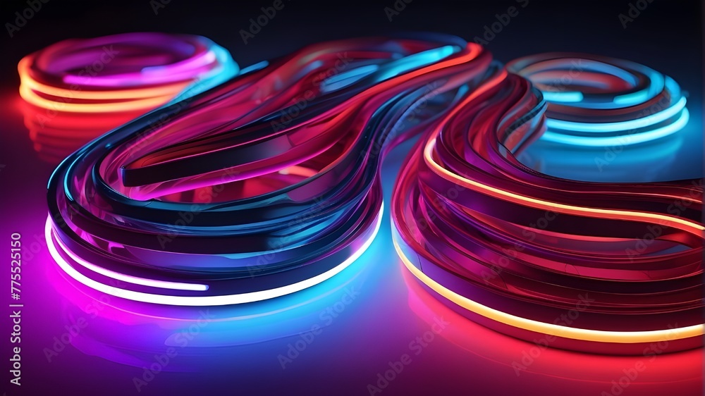 Vibrant Rubber Bands Background, Assorted Rubber Bands in Various Colors, Elastic Bands in Red, Green, Yellow, and Blue, Colorful Rubber Bands for Organization, Heap of Colorful Rubber Bands, Assortme