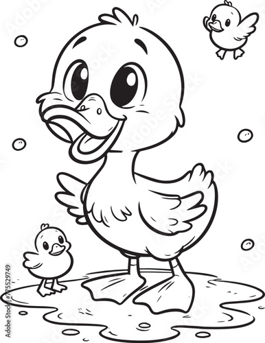 duck cartoon