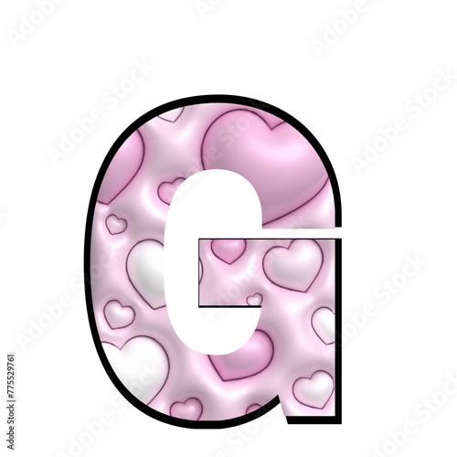 Obraz na płótnie pink number 0