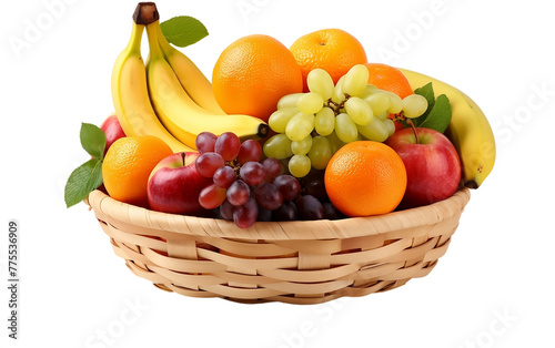 Assorted fruits in a basket for guilt-free snacking.