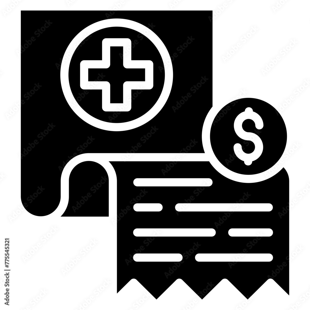 Obraz premium Costs Icon Element For Design