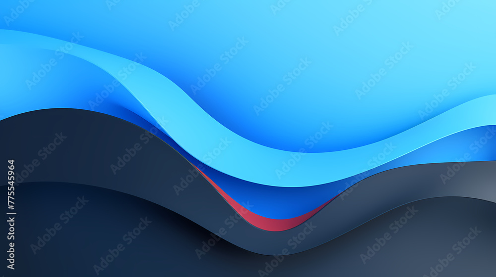 Modern simple blue abstract curve background Modern simple blue abstract curve background