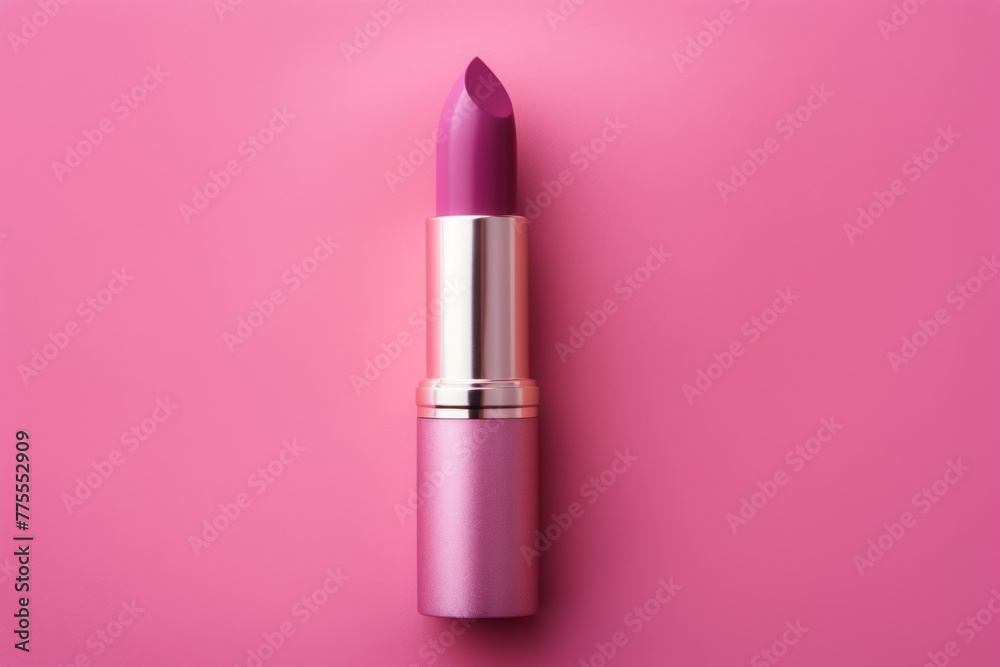 pink lipstick on pink background . cosmetics backdrop. pink lipstick on pink background . cosmetics backdrop.