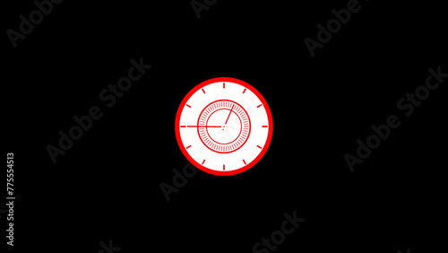 Clock icon page symbol for your web site design Clock icon logo, app, UI. Clock icon Vector illustration