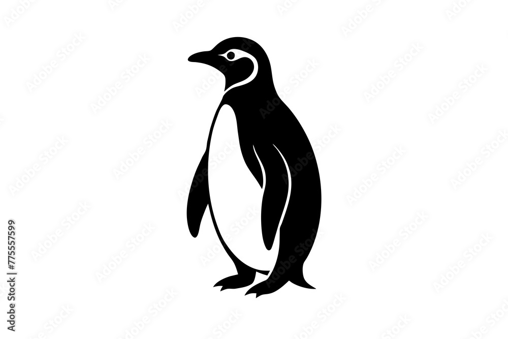 Panguin Silhouette Vector logo Art, Icons, and panguin bird Graphics vector illustration Panguin Silhouette Vector logo Art, Icons, and panguin bird Graphics vector illustration