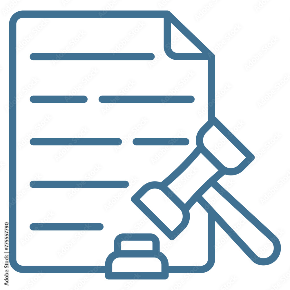 Regulation Document Icon Element For Design Regulation Document Icon Element For Design