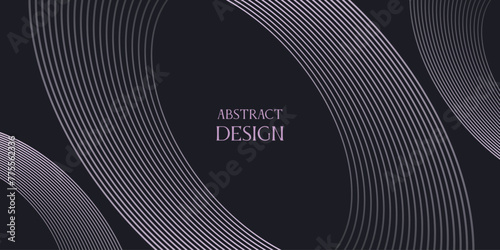 abstract background with lines Futuristic texnology background with colored energy lines	