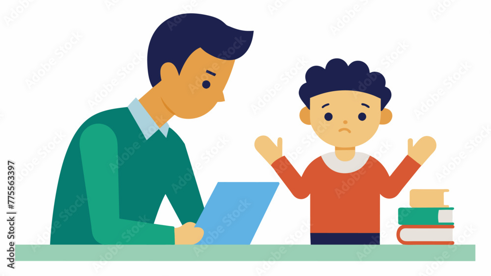 A parent confidently teaching their child a difficult skill without proper expertise overesti their abilities and hindering their childs A parent confidently teaching their child a difficult skill without proper expertise overesti their abilities and hindering their childs