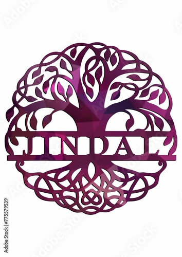 Jindal Tree Logo, Tree Logo, Family Tree Design, Tree Family  photo