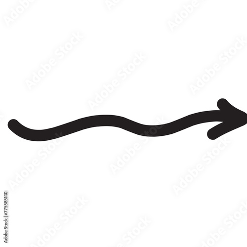 Doodle Vector Arrow