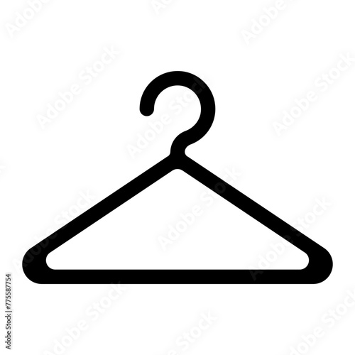 Clothes hanger. Hanger icon