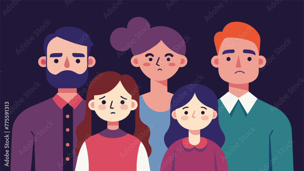 A family that has a history of suppressing emotions resulting in each member developing different mechanisms to cope with suppressed feelings. A family that has a history of suppressing emotions resulting in each member developing different mechanisms to cope with suppressed feelings.