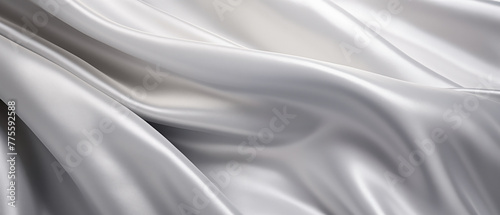 Silvery Waves: Smooth Metallic Texture 