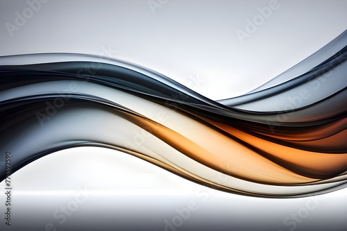 abstract glass glowing flow wave background, backgrounds 