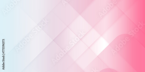 Modern and seamless minimalistic soft or pastel pink abstract background,geometric shapes triangles squares stripes lines,soft gradient line geometric vector background with triangles and squares,