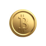 Gold Coin Symbol of Business and Financial Exchange