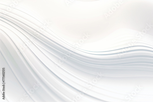 abstract futuristic background with white waves