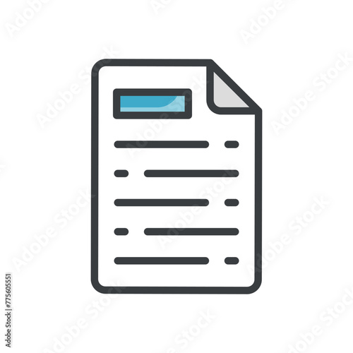 Company Papers vector icon © Talha D