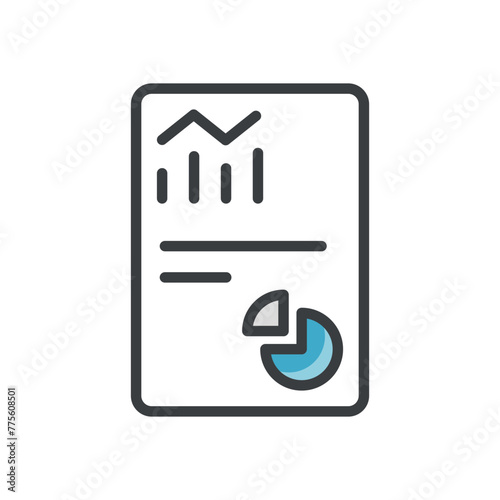 Reporting vector icon