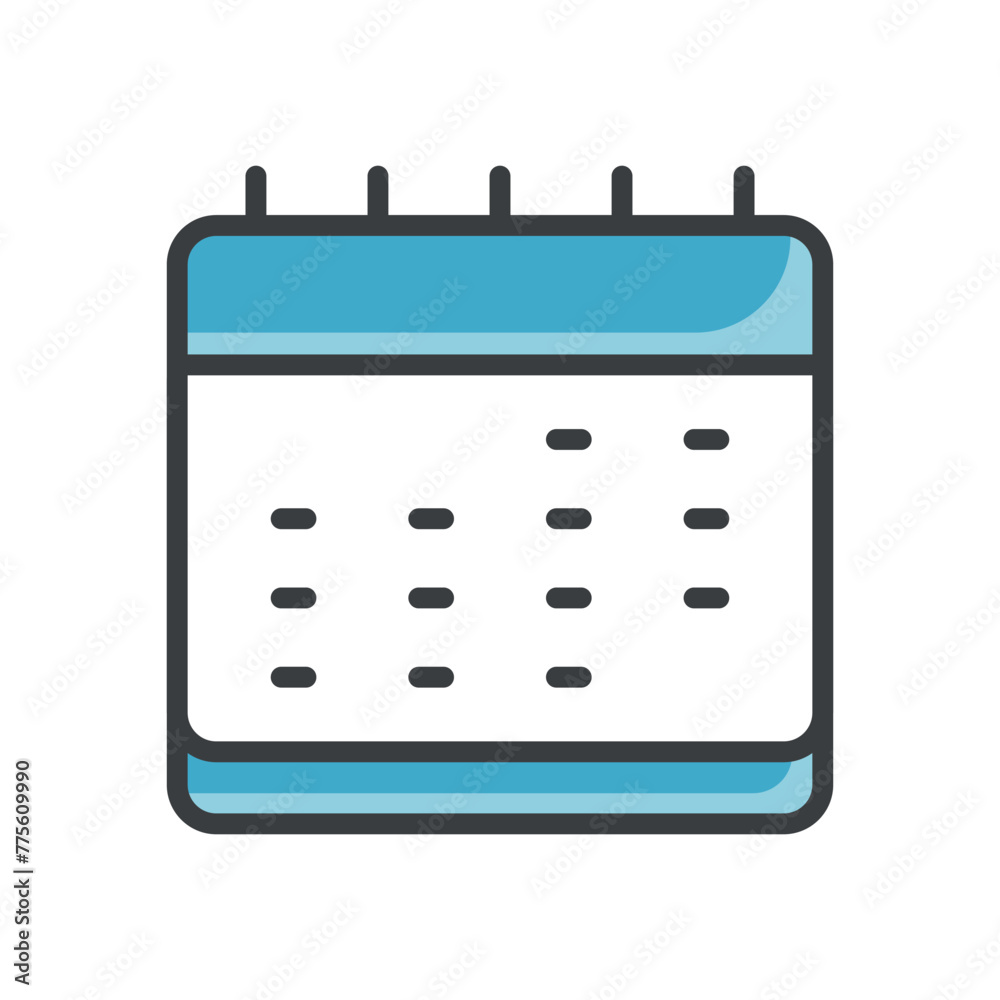Time-table vector icon