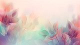 light soft dreamy  floral abstract background