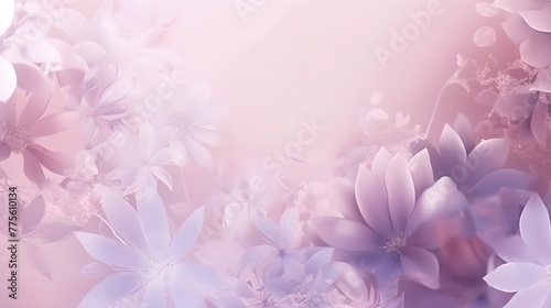 light soft dreamy pink floral abstract background © LV