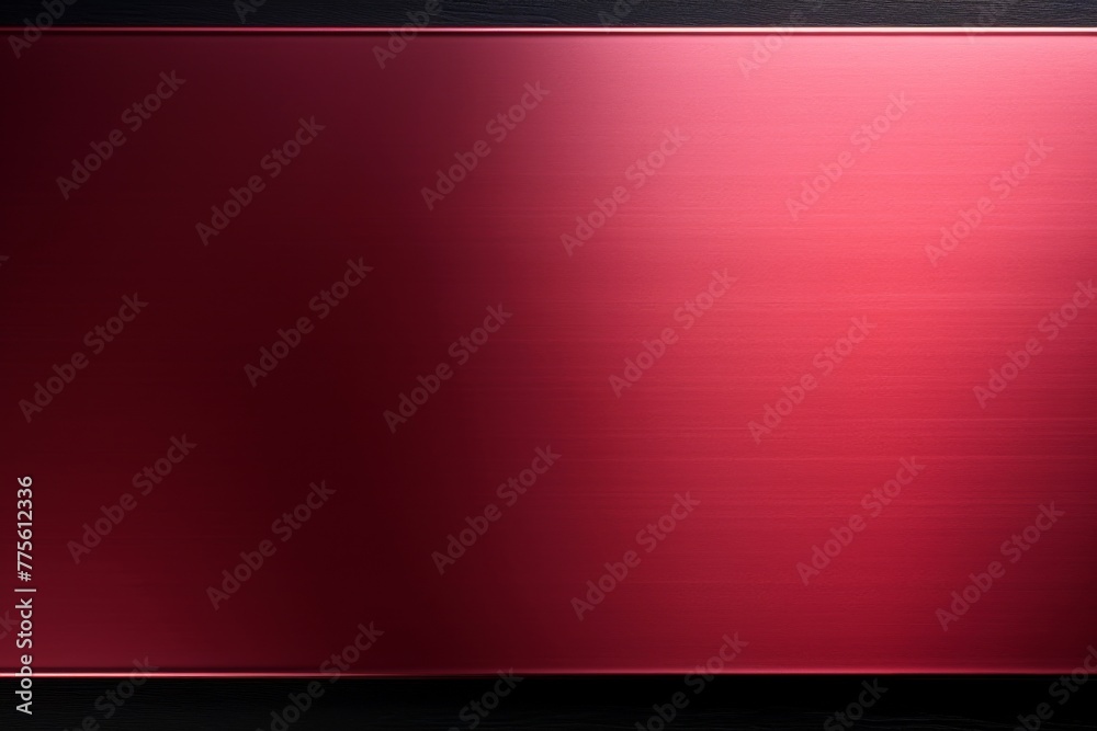 Obraz premium Close-up red metallic object, abstract texture background