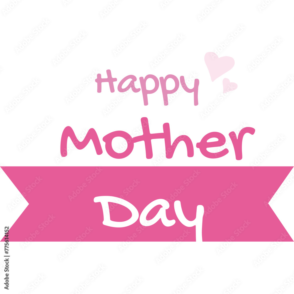 Best mommy sticker illustration