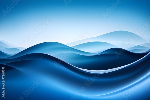 abstract waves blue background, backgrounds 