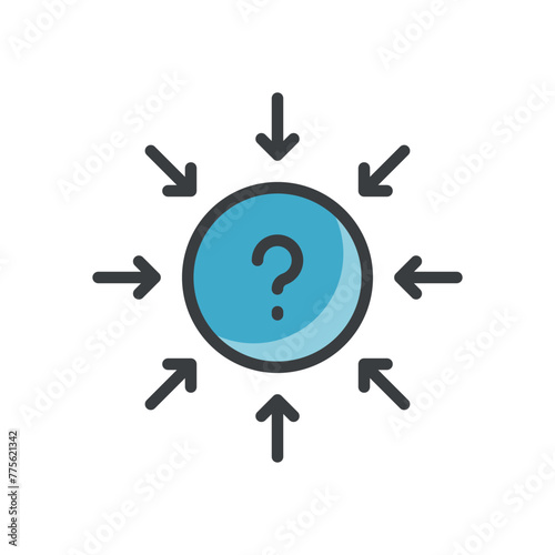 Comprehensible vector icon